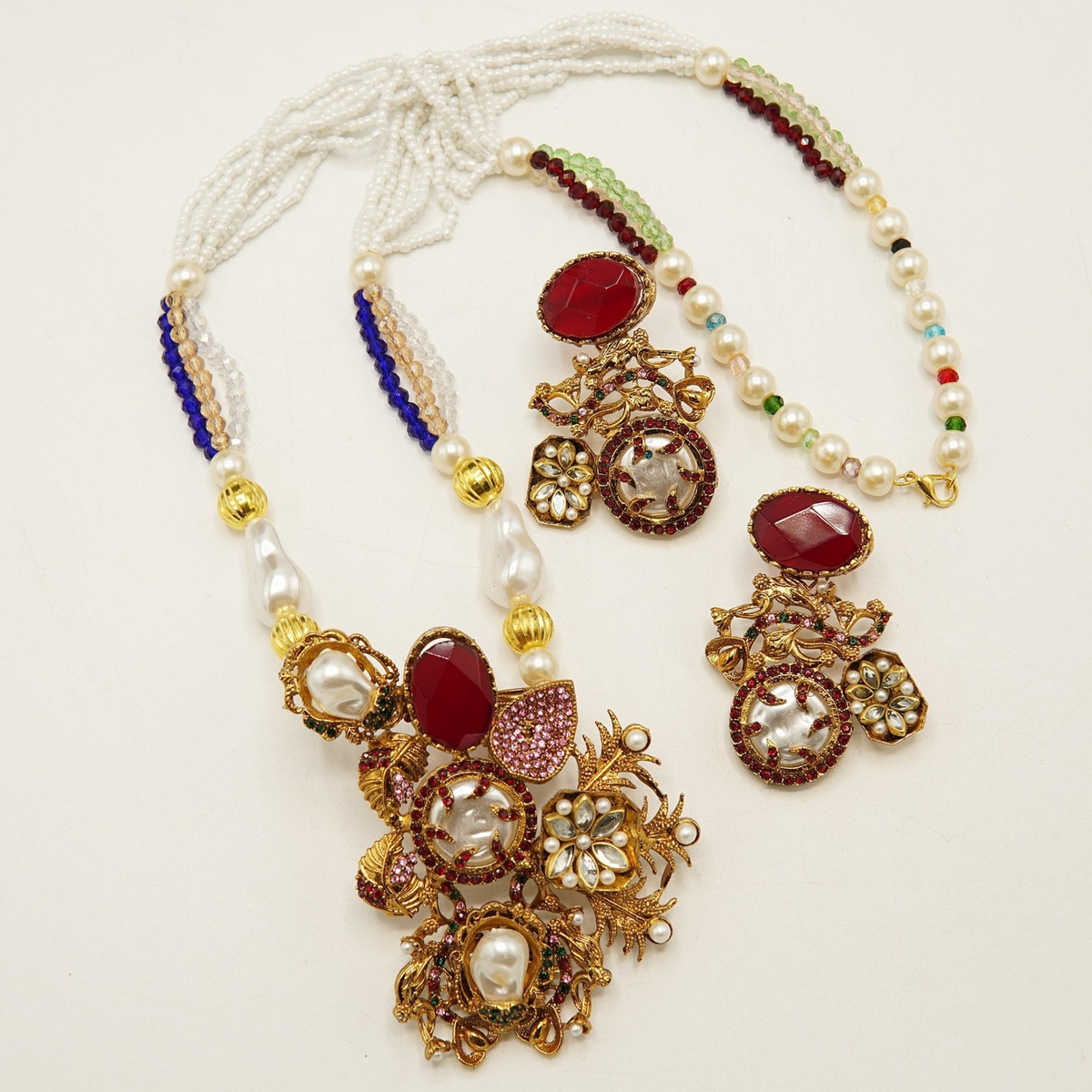 nawabi turkish MOP long mala set