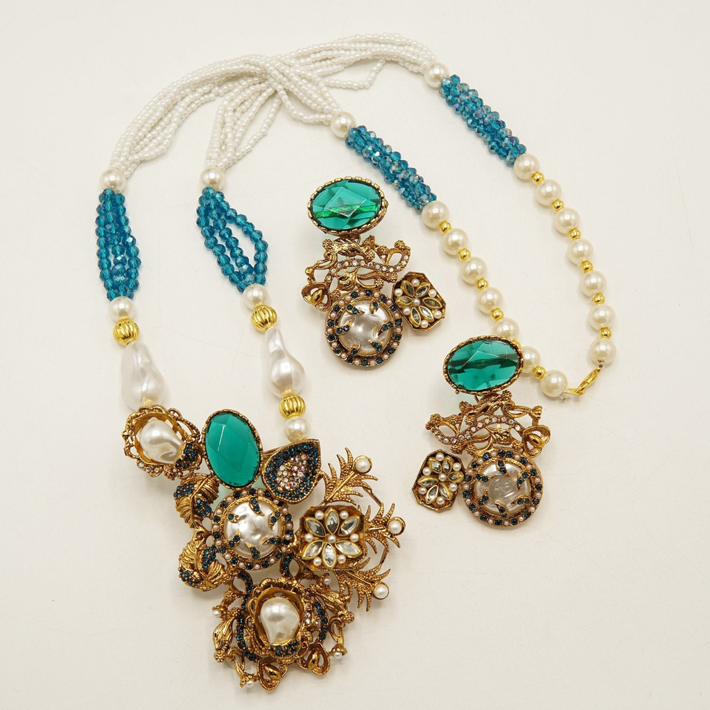 nawabi turkish MOP long mala set