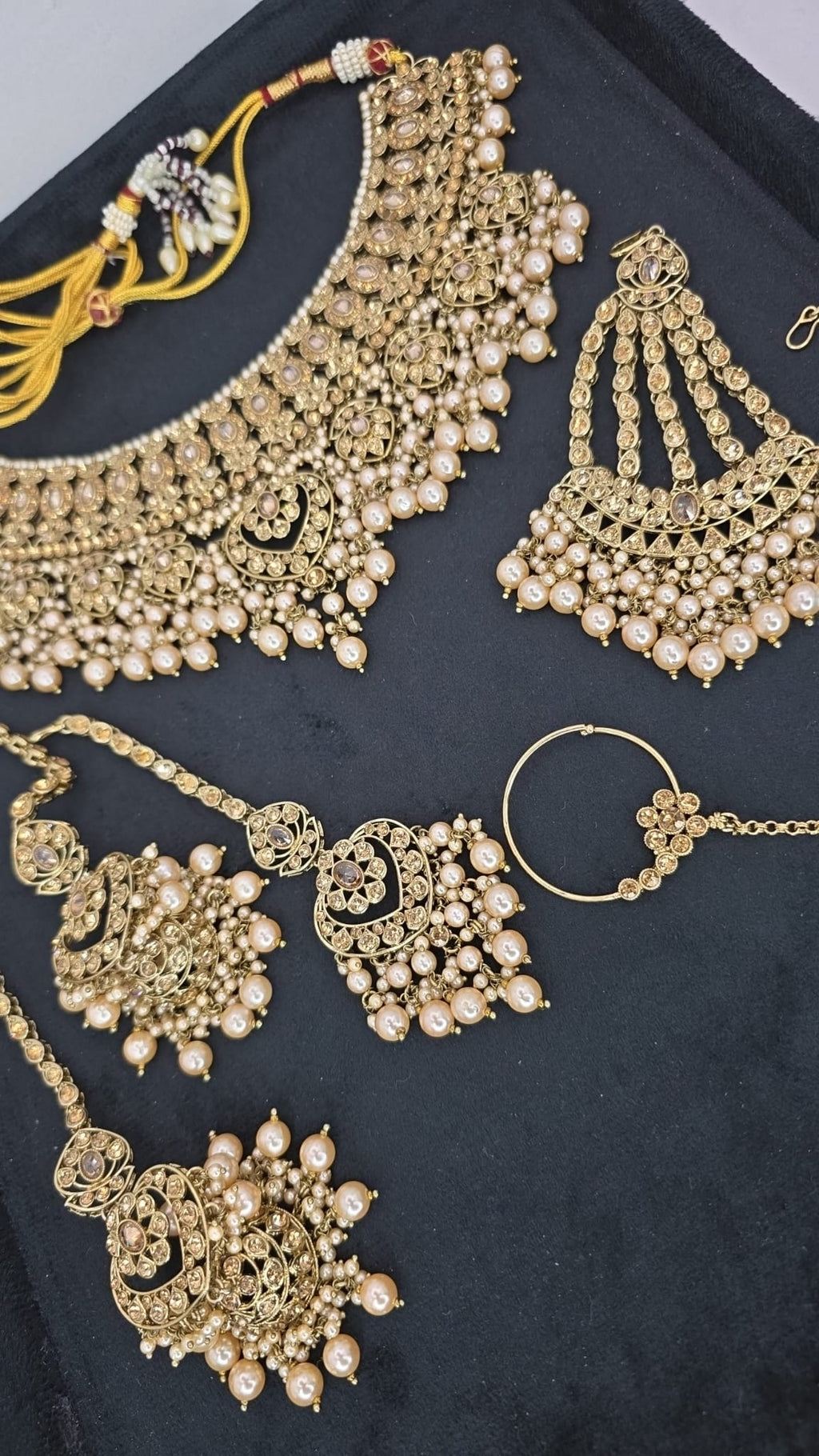 Champagne bridal set