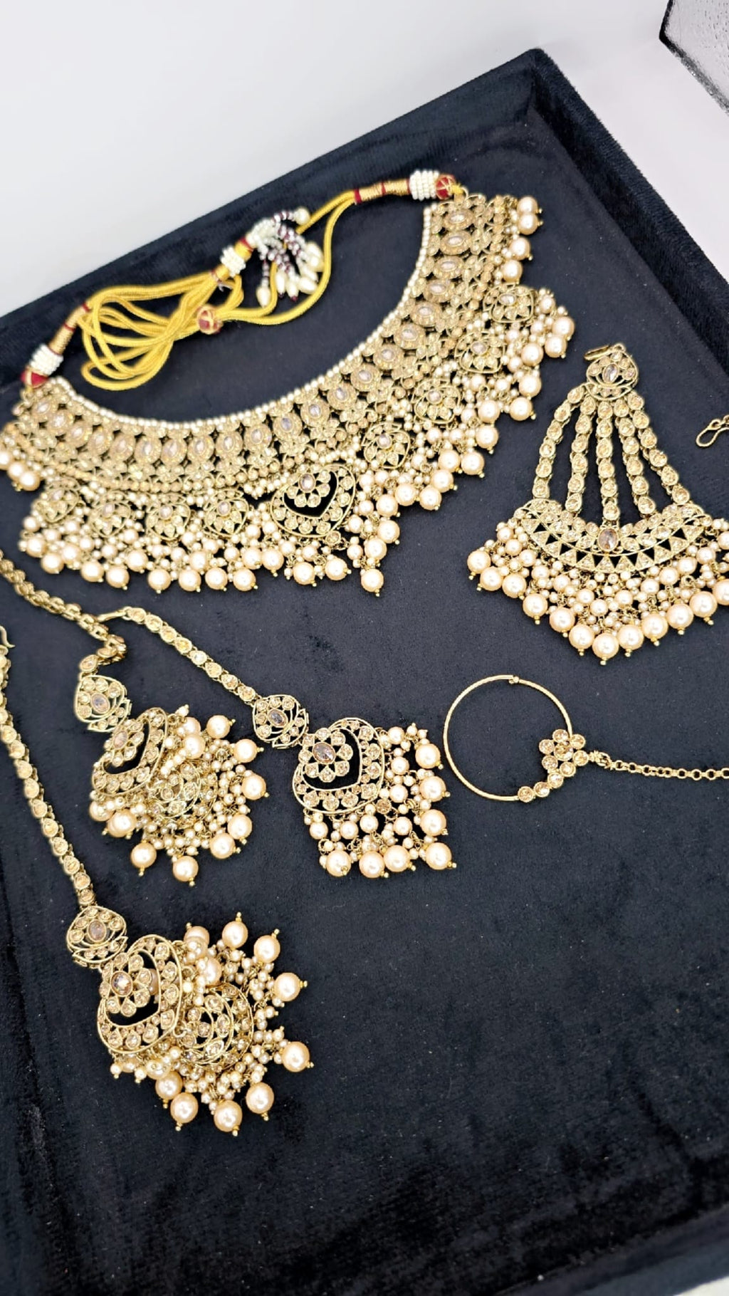 Champagne bridal set