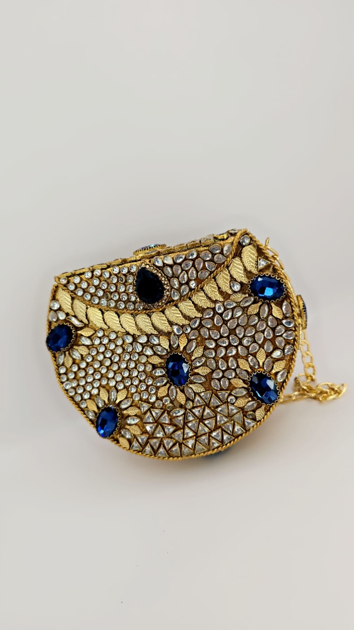 navy clutch