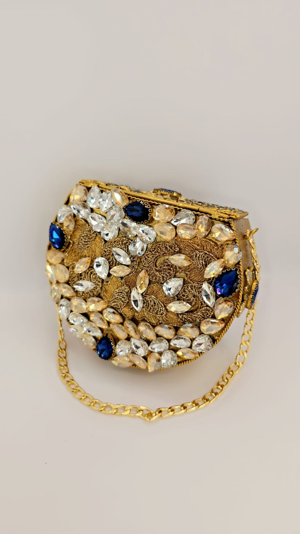 navy clutch
