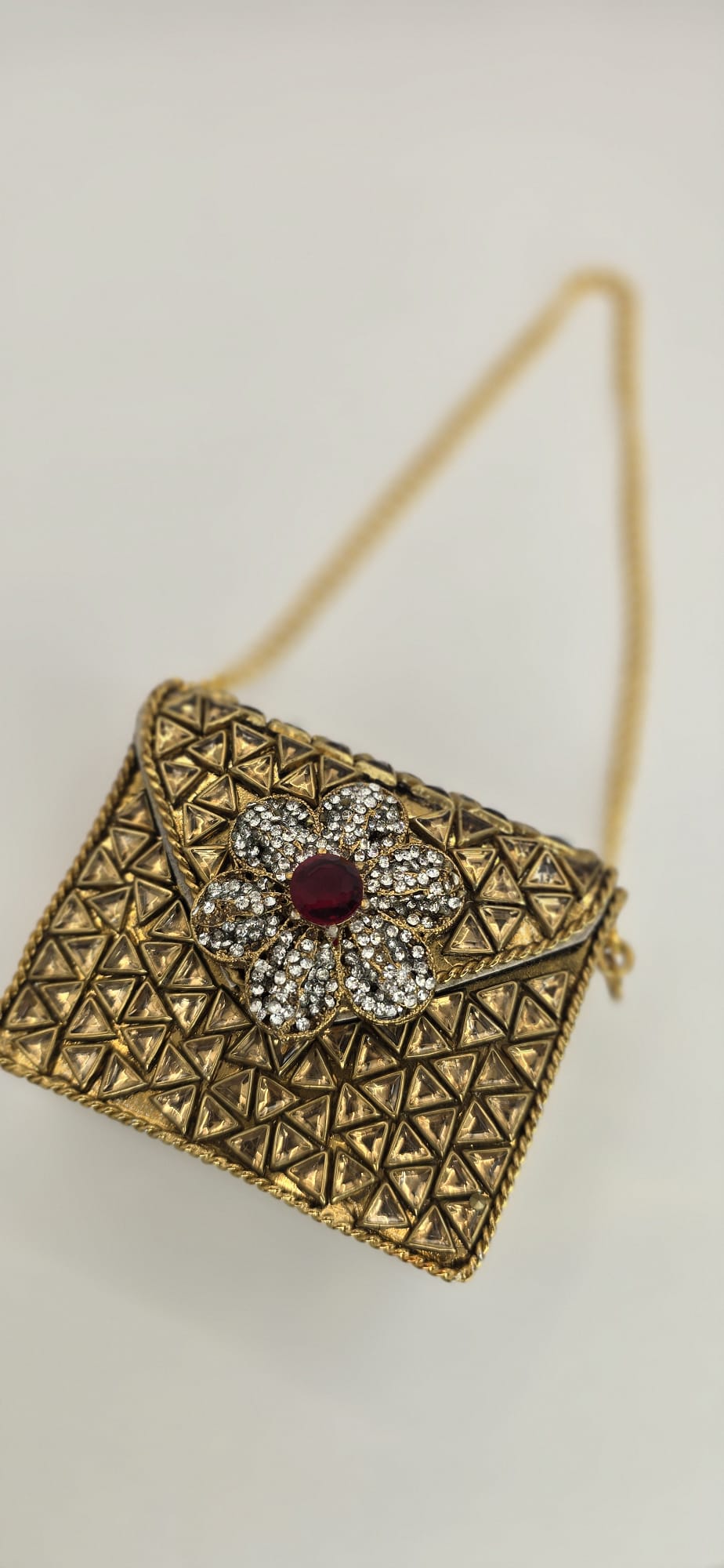 mini flower clutch