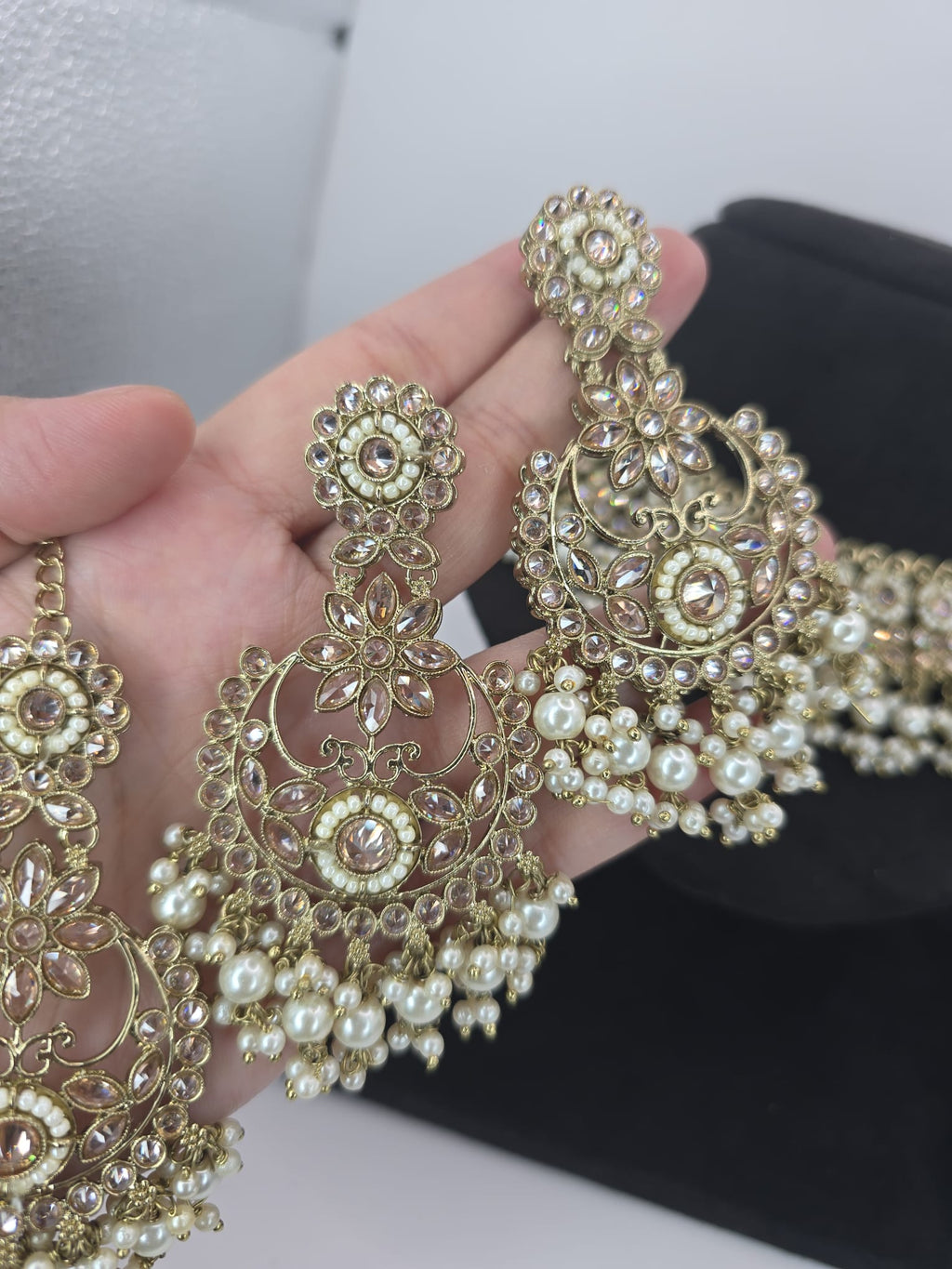 perfect polki nikkah set