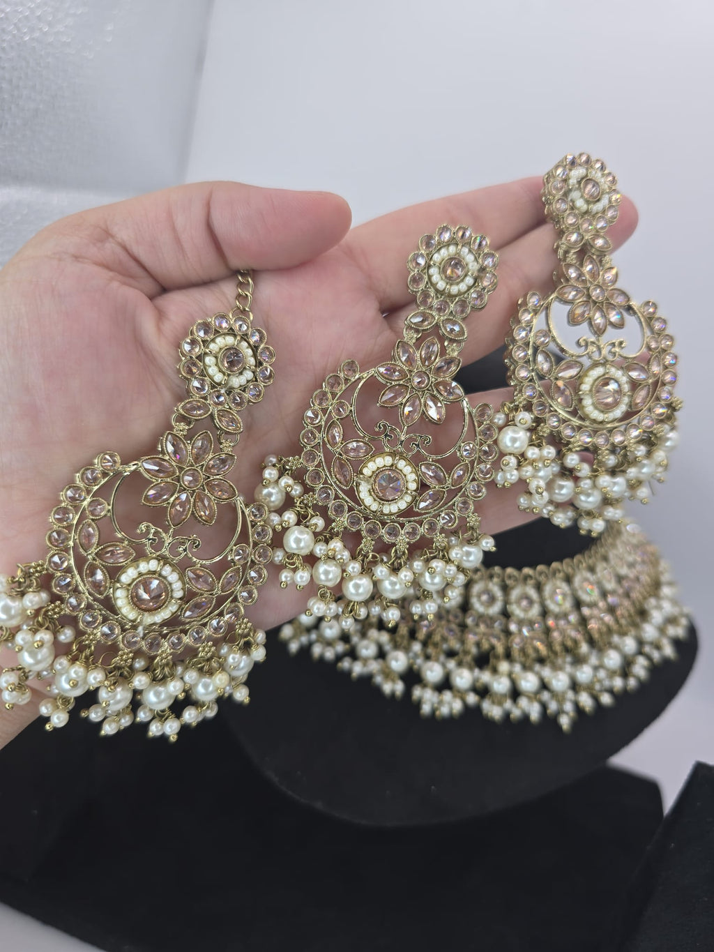 perfect polki nikkah set