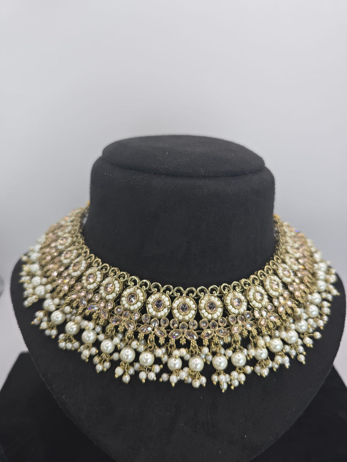 perfect polki nikkah set