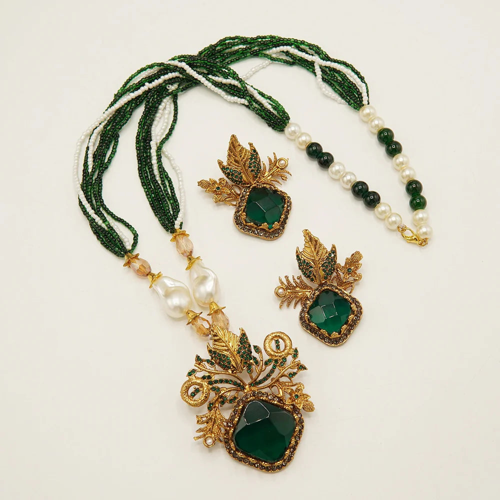 statement big stone turkish mala set