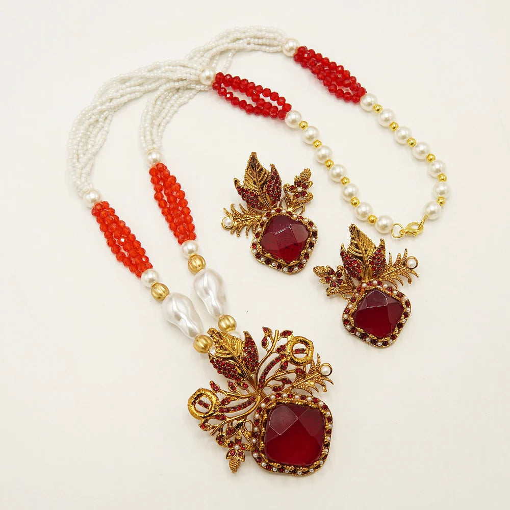 statement big stone turkish mala set