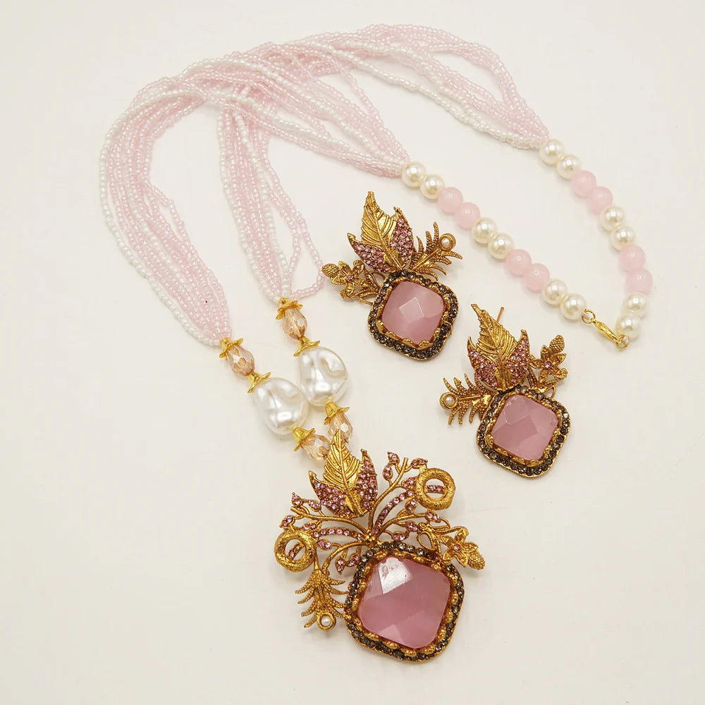 statement big stone turkish mala set