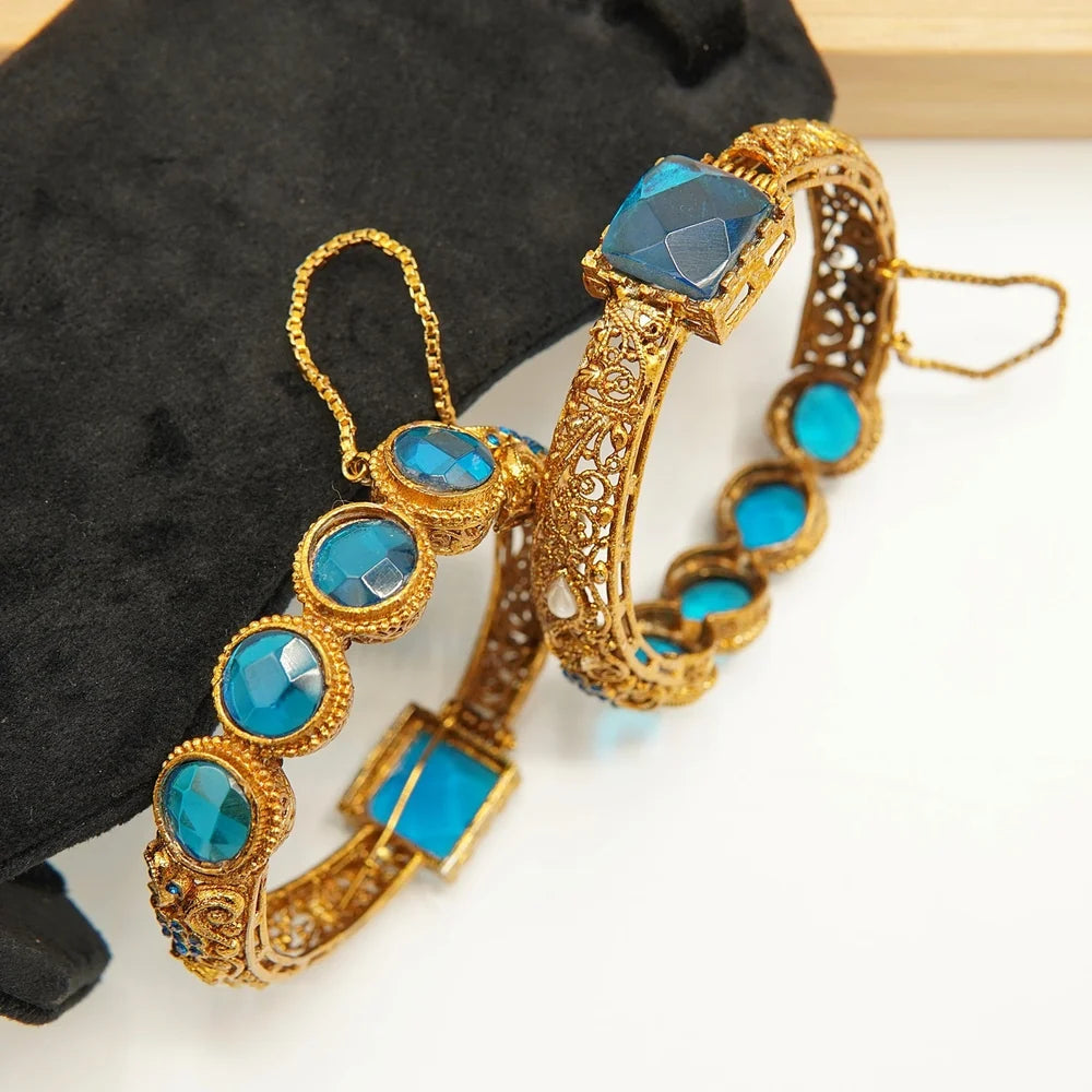 turkish ANTIQUE BANGLE 2.6 (OPENABLE fits 2.8)