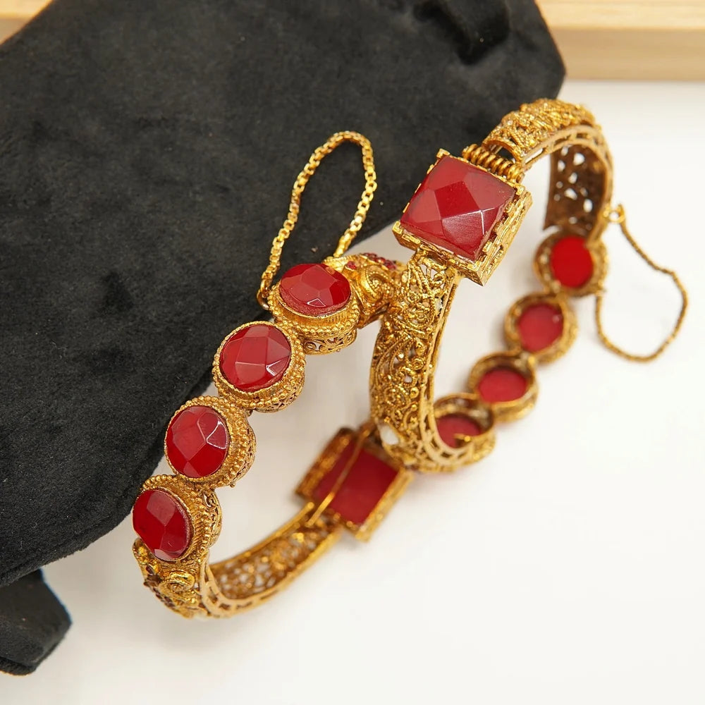 turkish ANTIQUE BANGLE 2.6 (OPENABLE fits 2.8)