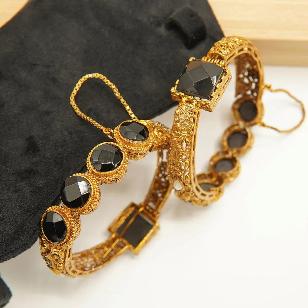 turkish ANTIQUE BANGLE 2.6 (OPENABLE fits 2.8)