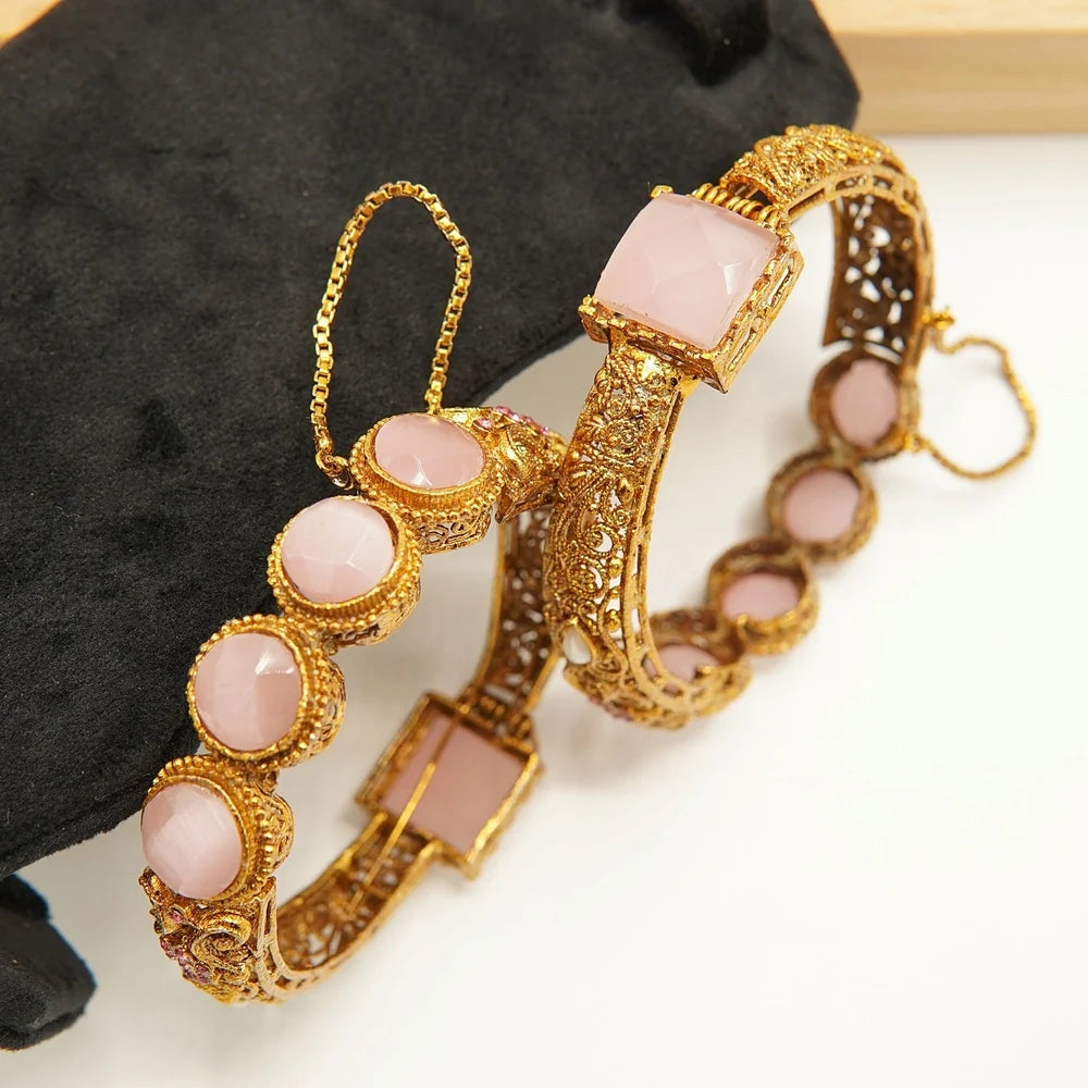turkish ANTIQUE BANGLE 2.6 (OPENABLE fits 2.8)