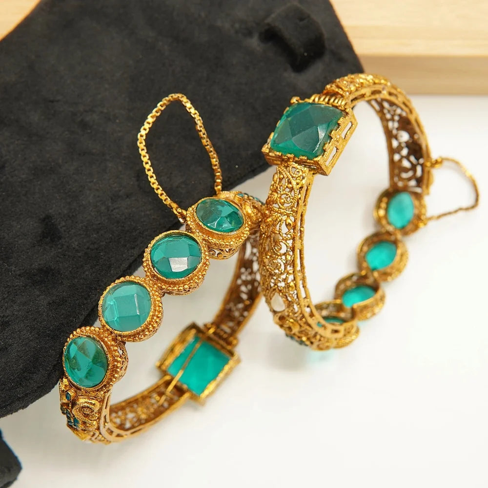 turkish ANTIQUE BANGLE 2.6 (OPENABLE fits 2.8)