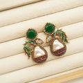 antique MOP studs