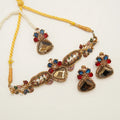 multi colour choker set