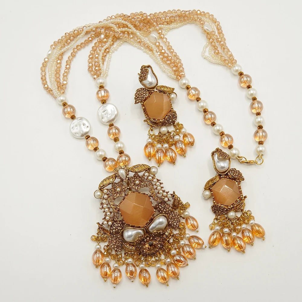 big stone royal MOP mala set