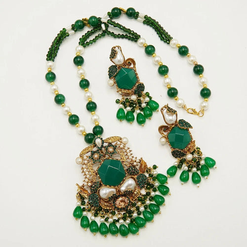 big stone royal MOP mala set