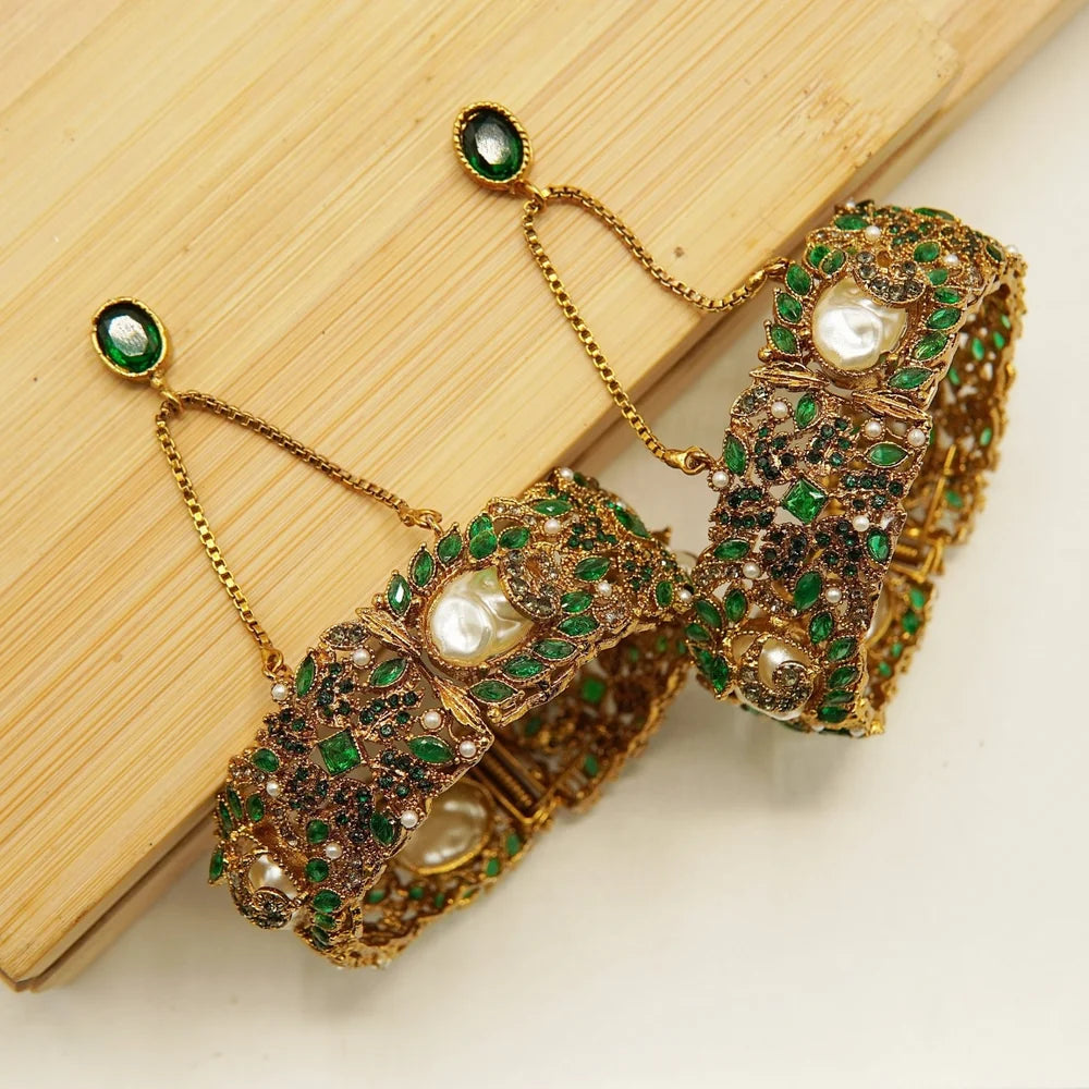 sparkly turkish MOP bangles