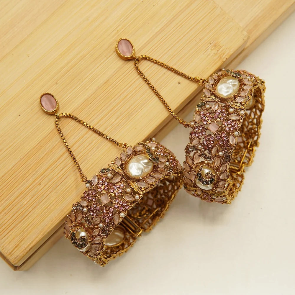 sparkly turkish MOP bangles