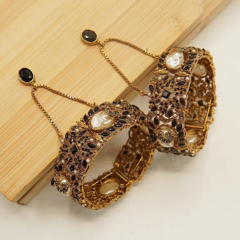 sparkly turkish MOP bangles
