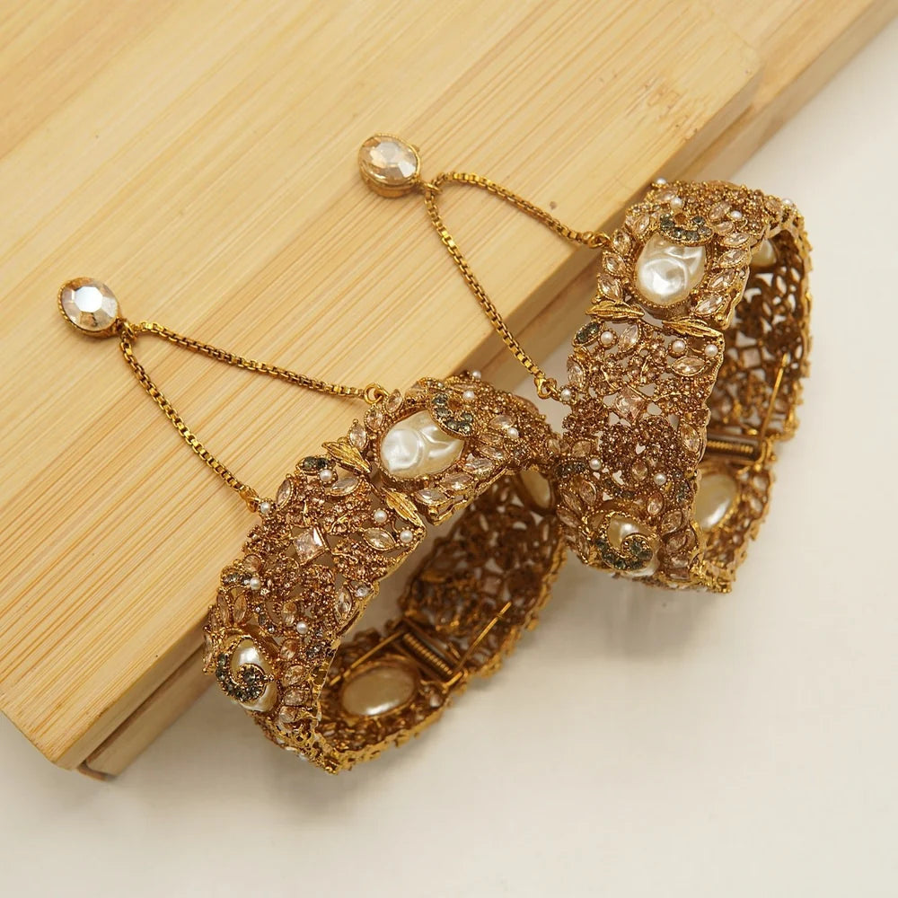 sparkly turkish MOP bangles