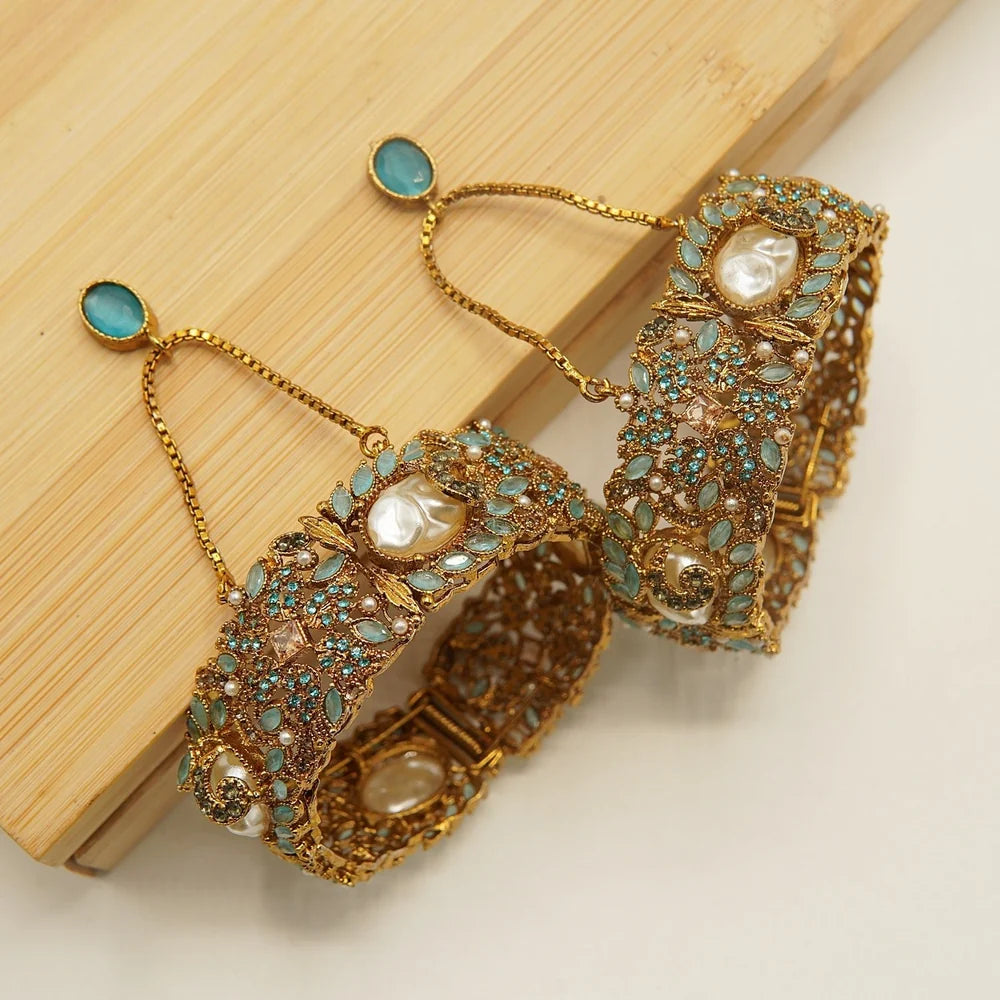 sparkly turkish MOP bangles