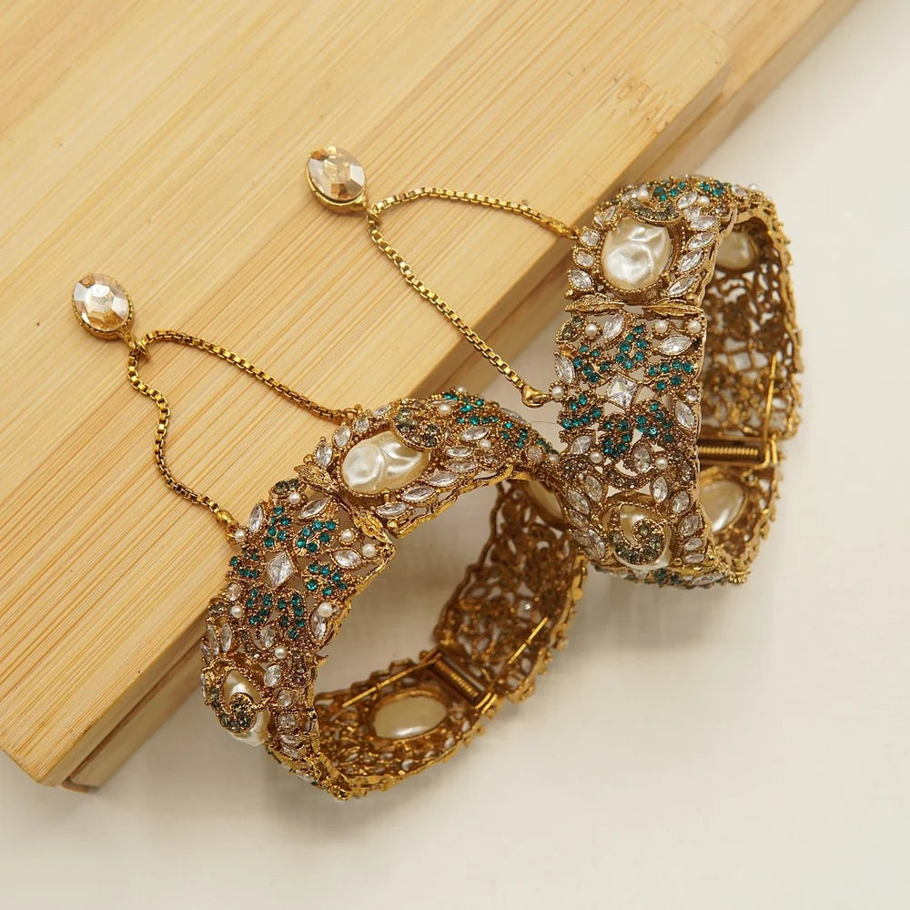 sparkly turkish MOP bangles