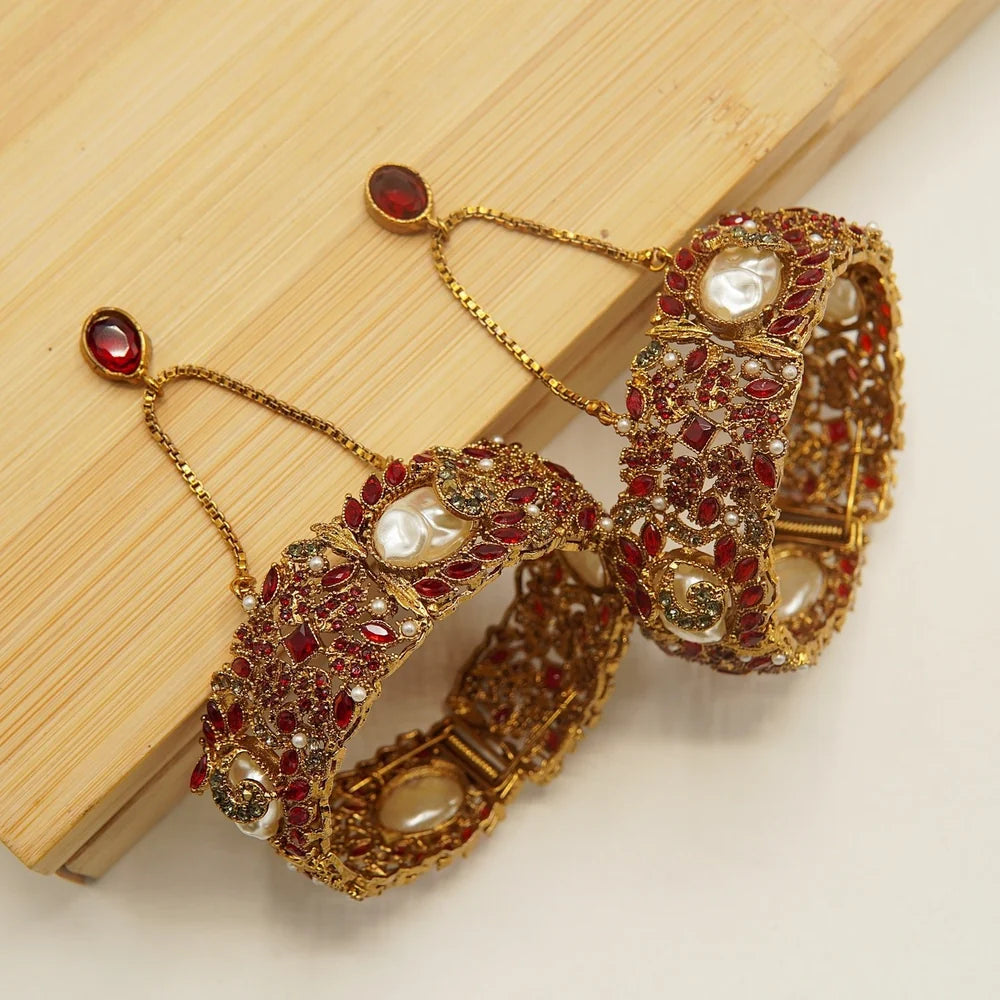 sparkly turkish MOP bangles