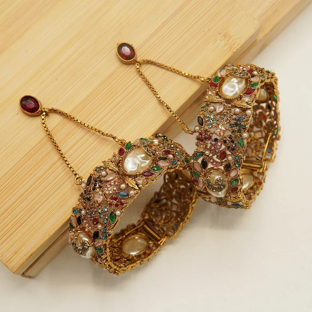 sparkly turkish MOP bangles