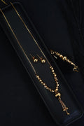 gold pendant set