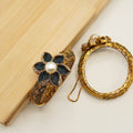 turkish flower pearl antique bracelet