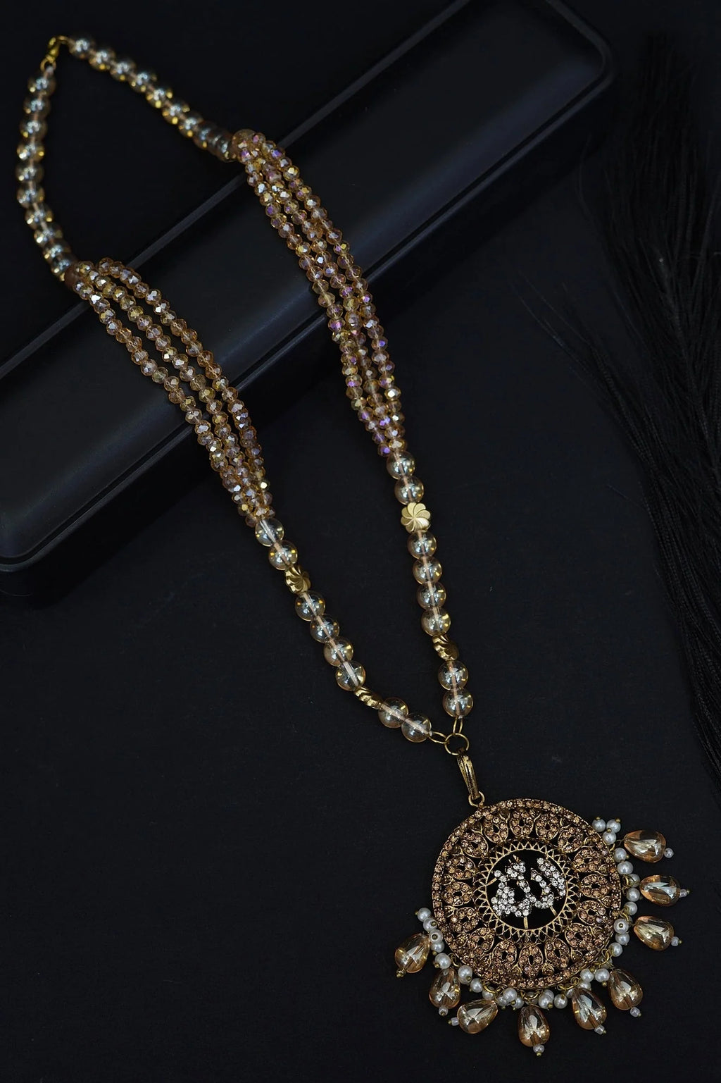 turkish Allah pendant mala