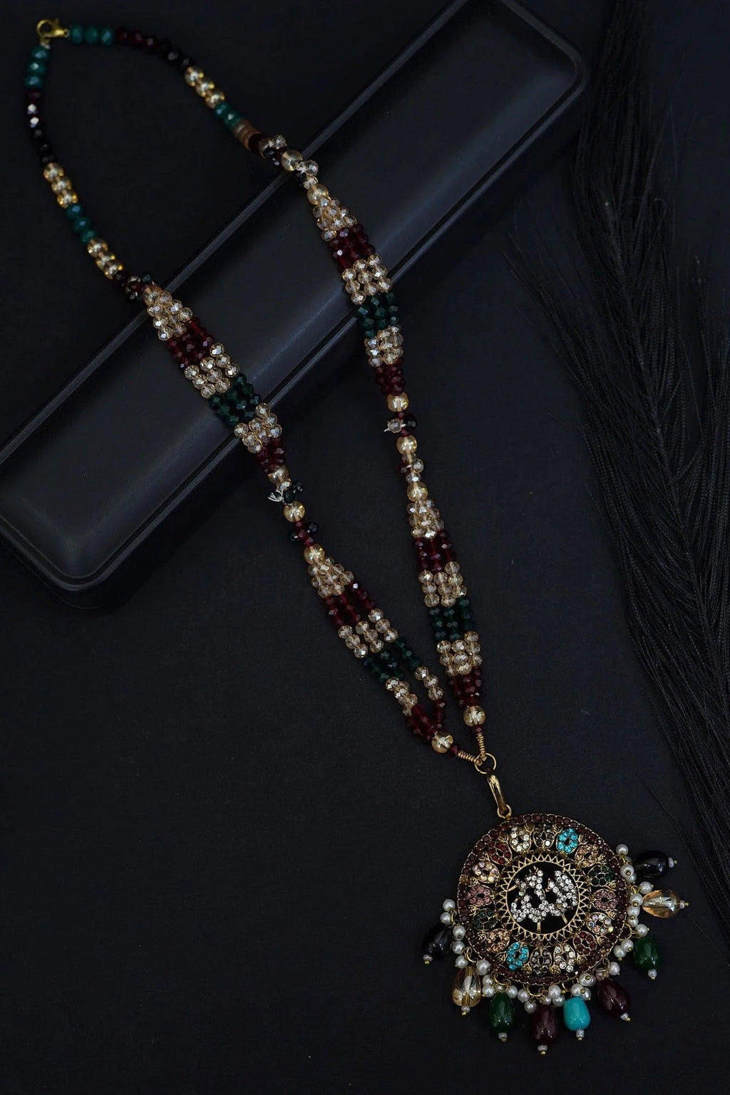 turkish Allah pendant mala