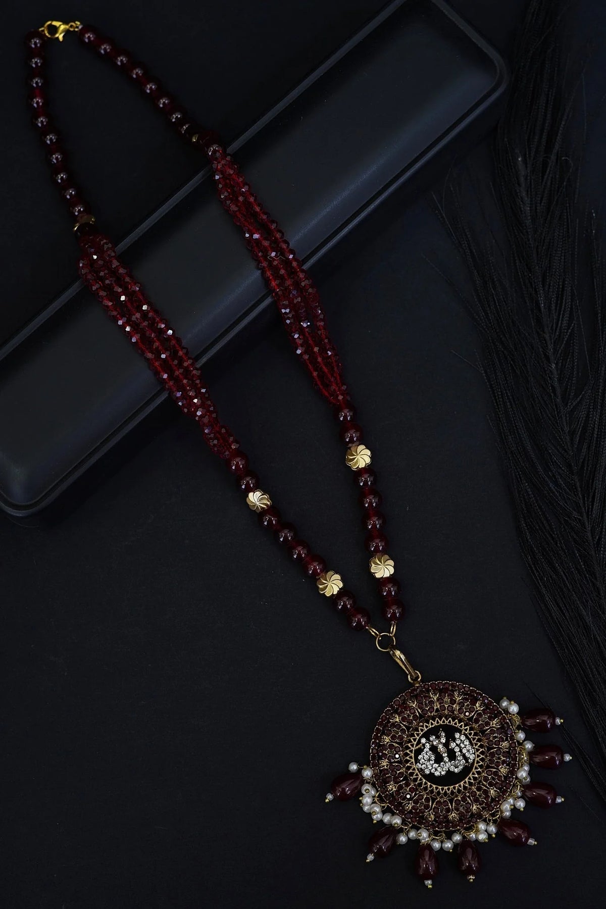 turkish Allah pendant mala