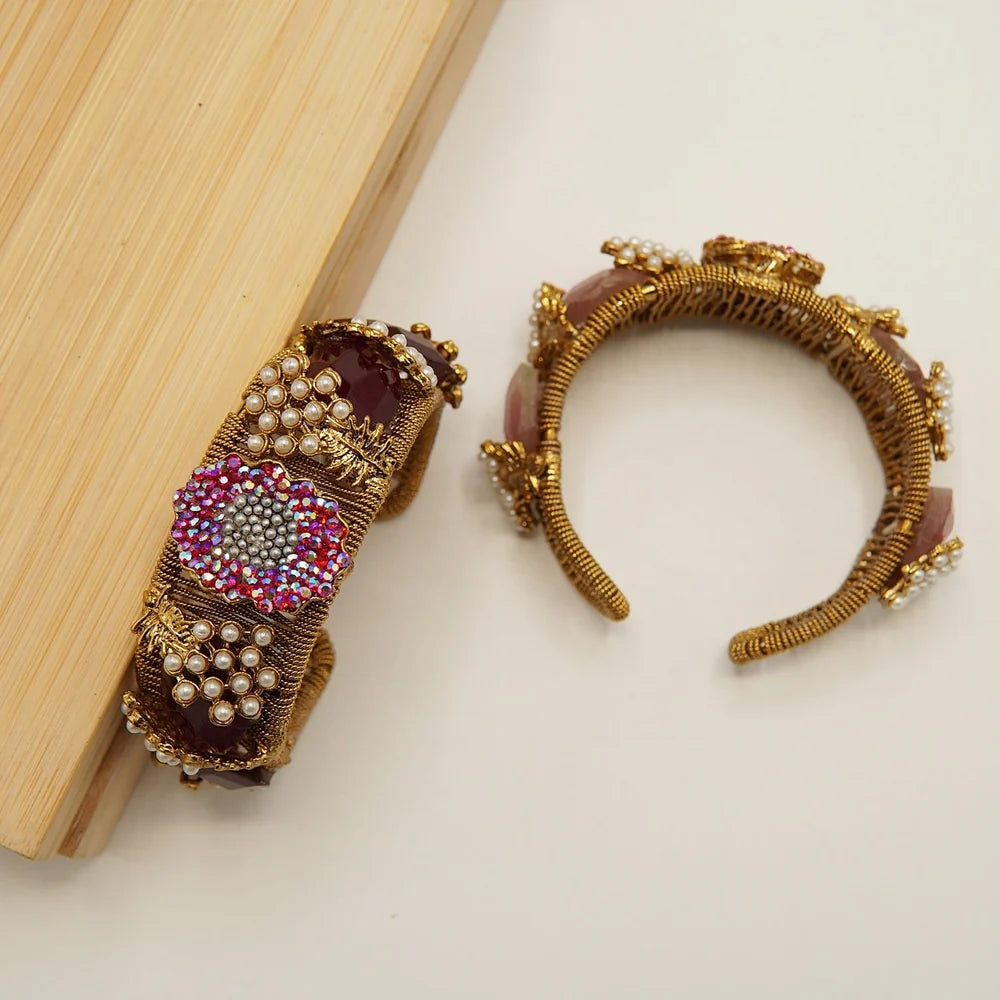 turkish antique adjustable bangle