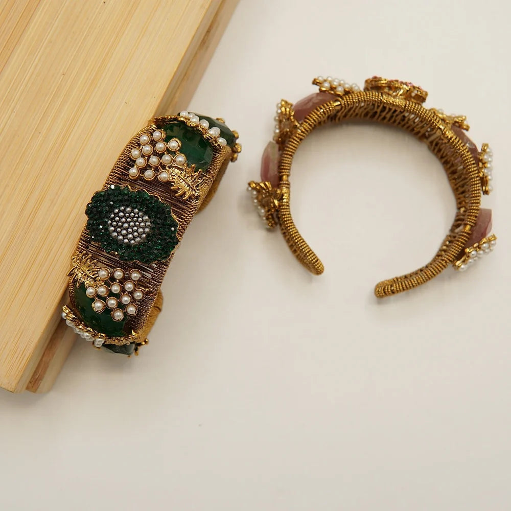 turkish antique adjustable bangle