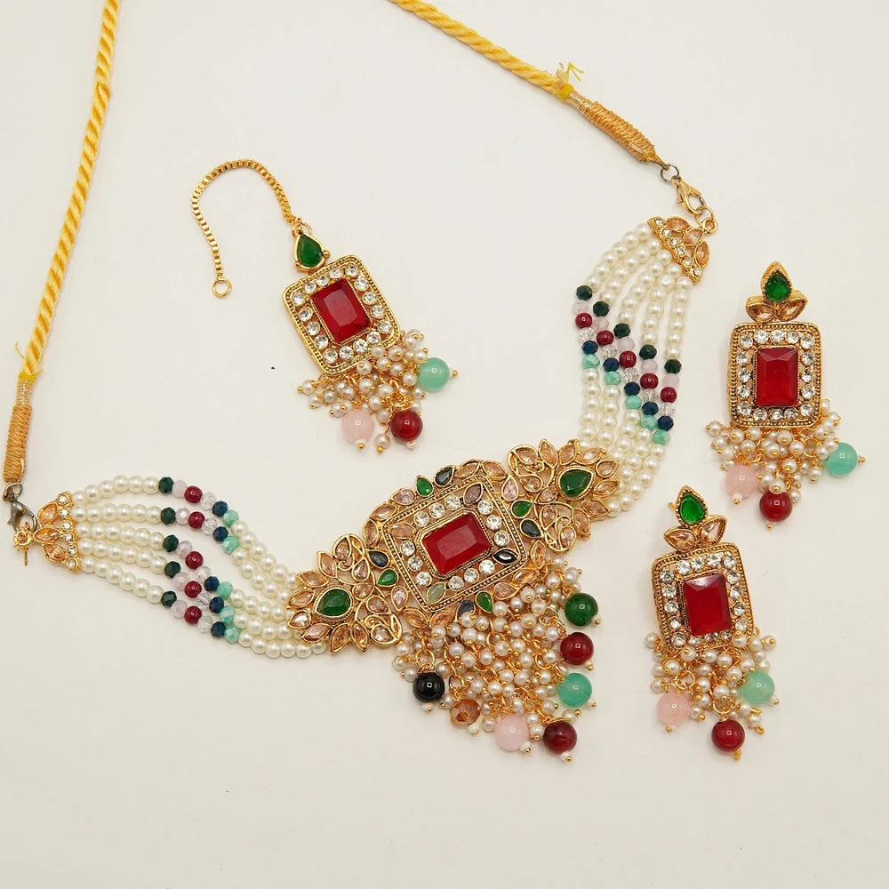 polki high quality choker set