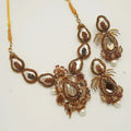 turkish MOP premium necklace set