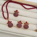 strawberry inspired AD locket set