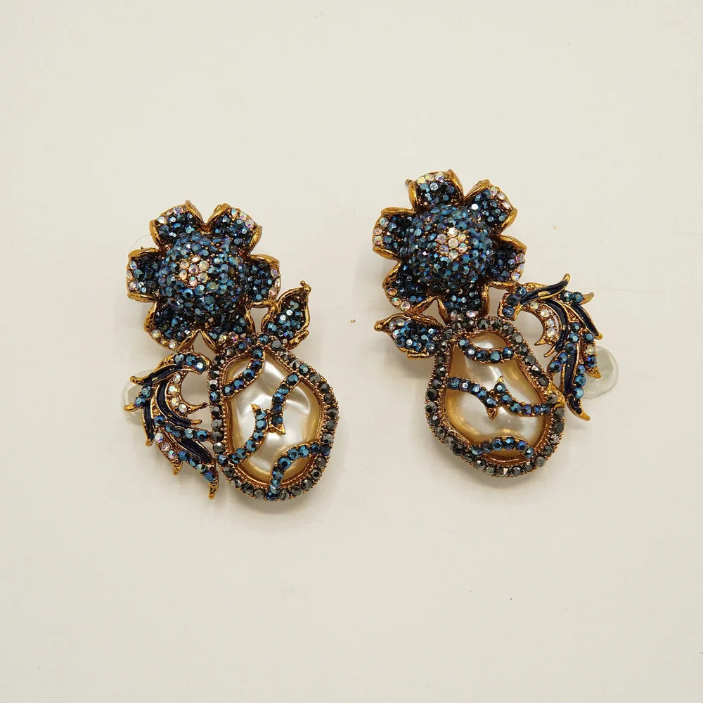MOP Egyptian inspired earings