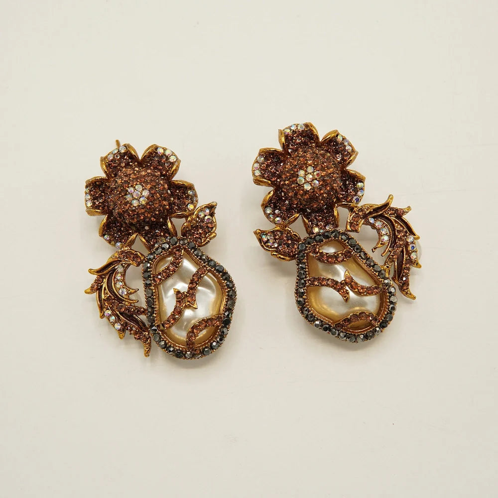 MOP Egyptian inspired earings
