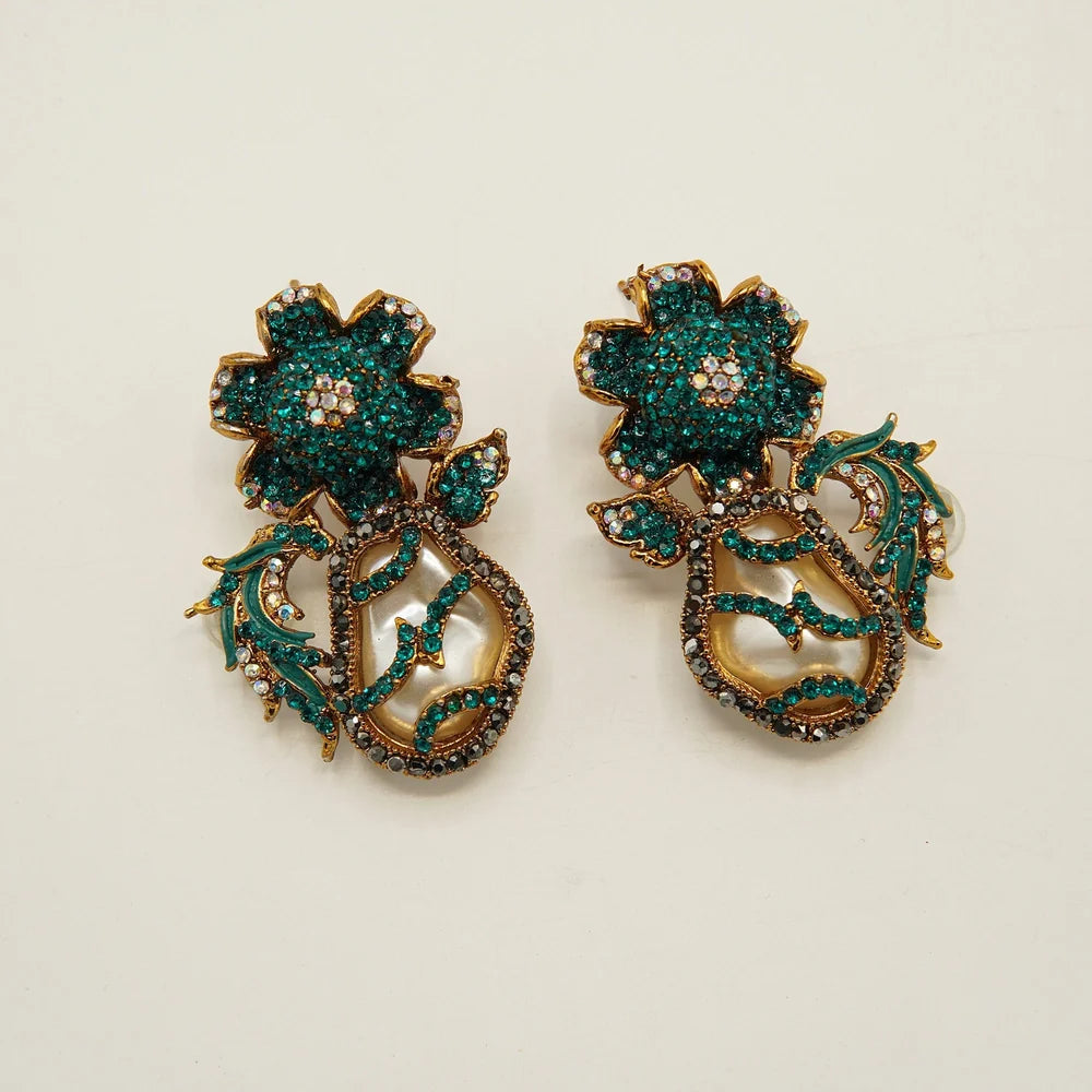MOP Egyptian inspired earings