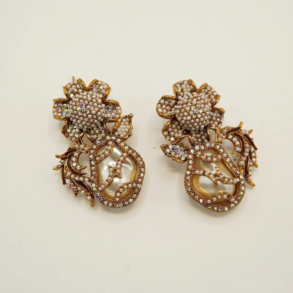 MOP Egyptian inspired earings