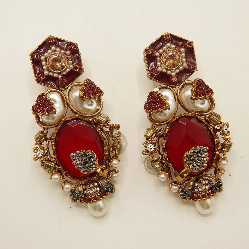 big stone premium turkish earings