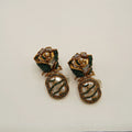 turkish ROSE earings
