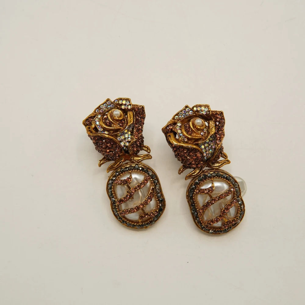 turkish ROSE earings