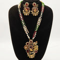Haseen Turkish pendant long mala set