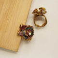small rose Turkish ring